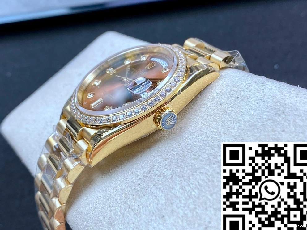 Brown Date Day Dial EW M128348RBR-0005 Rolex Factory 0117